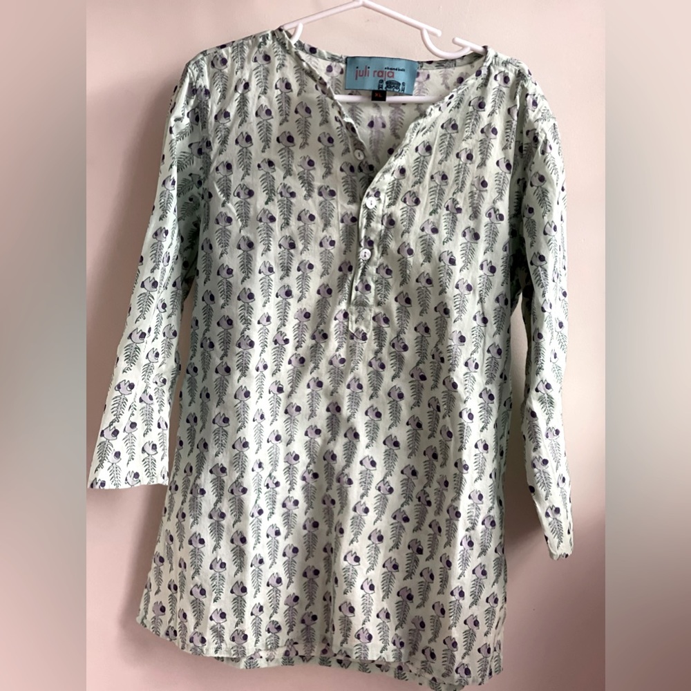 Unisex kids Kurta Indian shirt size 6